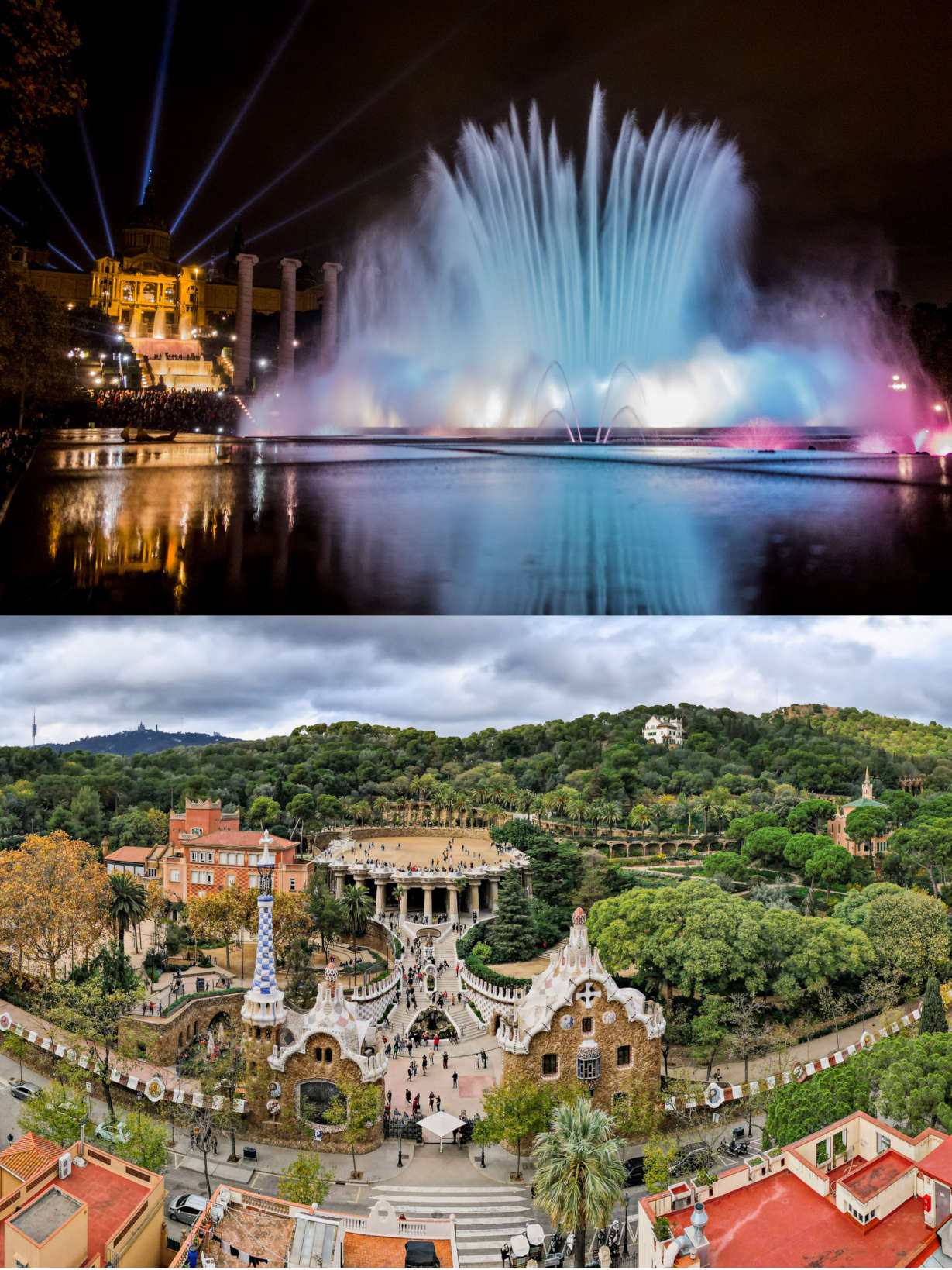 Font màgic ai park Güell